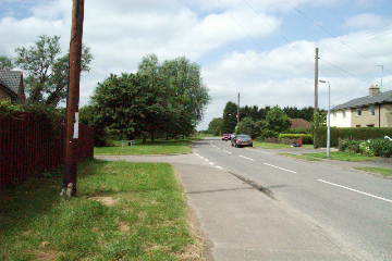 View on Station Road looking North to Willow Grove